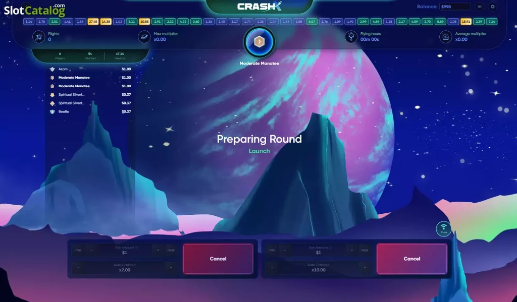 CRASH X ROCKET GAME ONLINE