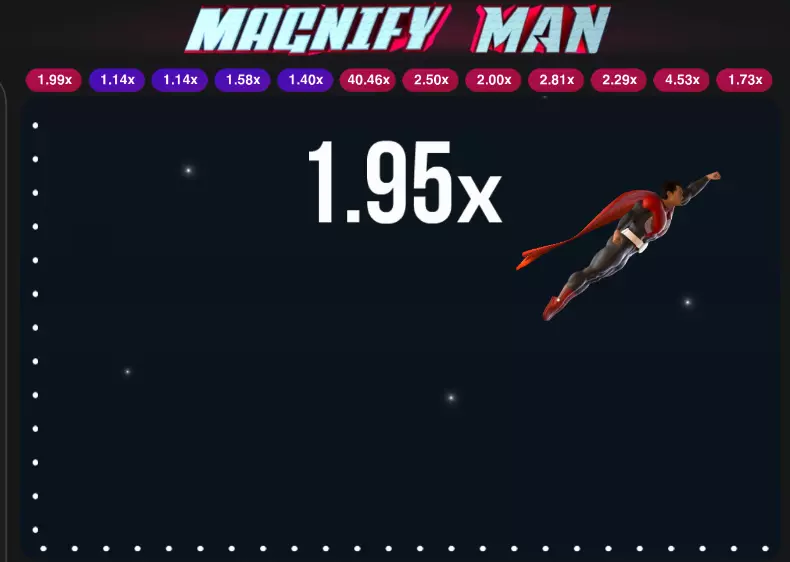 When it comes to betting, Magnify Man Slot offers a range of options
