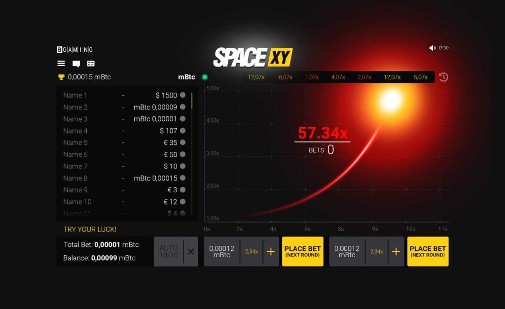 Managing Expectations and Playing with Crypto in Space XY