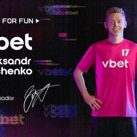 Ukrainian Football Star Oleksandr Zinchenko Joins VBET as Brand Ambassador