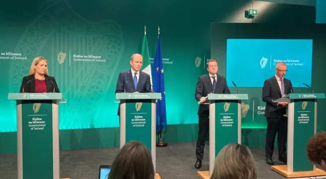 The Irish government has taken a significant step towards